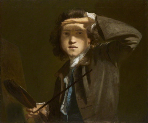 Sir Joshua Reynolds  (British; 1723–1792)Self-PortraitOil on canvas, ca. 1747–49 © National Portrait