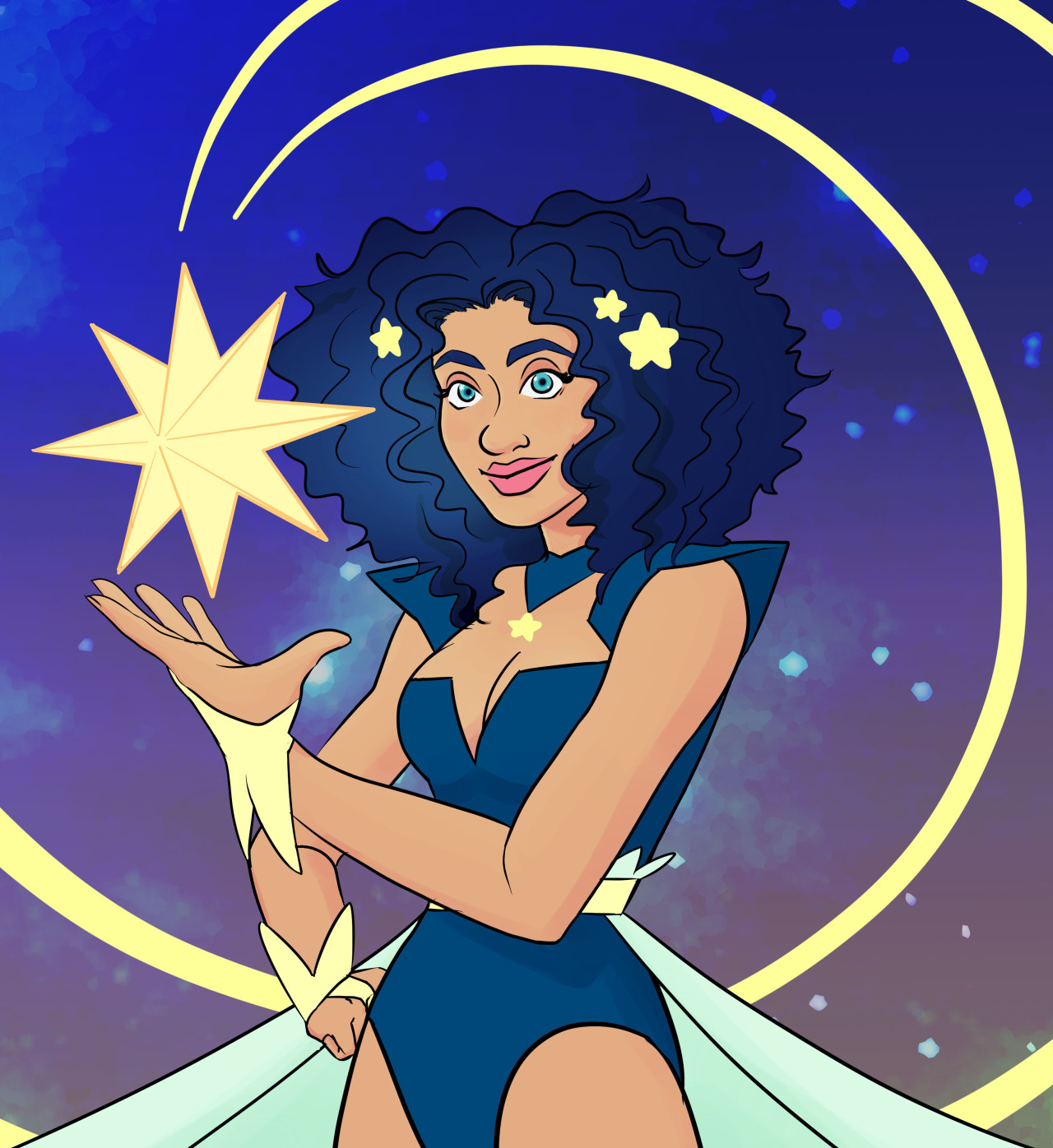 toniic:    Just finished a cute lil compile of my new OC, Stella. She’s a goddamn
