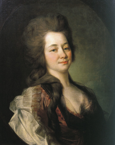 artist-dmitry-levitzky: Portrait of Maria Alexeevna Lvova, 1781, Dmitry Levitzky