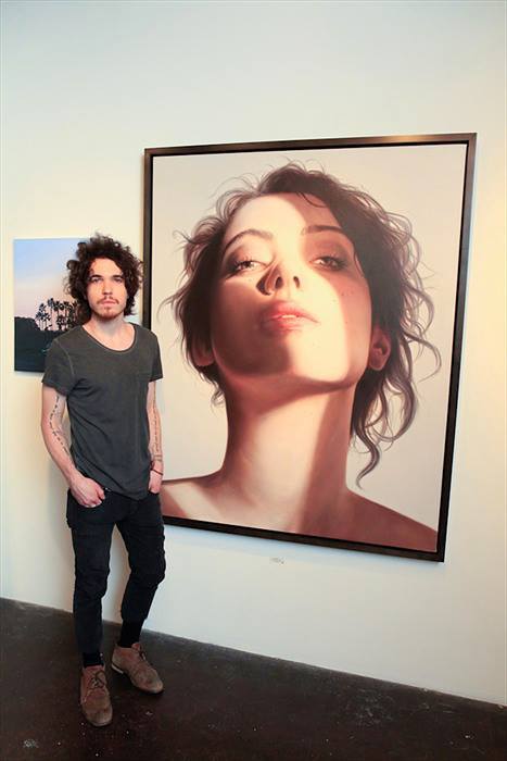supersonicelectronic:   Matt Doust 1984 - 2013. Matt Doust, a brilliantly talented artist, passed away Tuesday night at the age of 29.  His large scale portraits displayed an ability far beyond most of his contemporaries and he had a supernatural knack