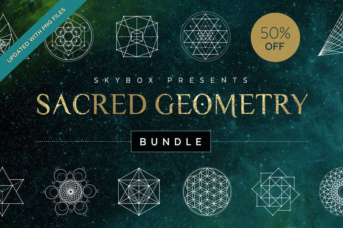 designersof:  Sacred Geometry Bundle download now for just $16