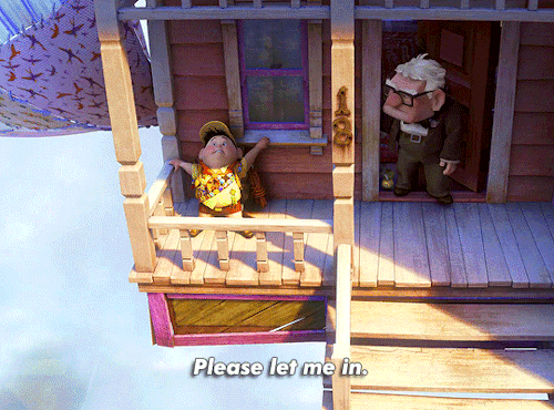 movie-gifs:Up (2009) dir. Pete Docter and Bob Peterson