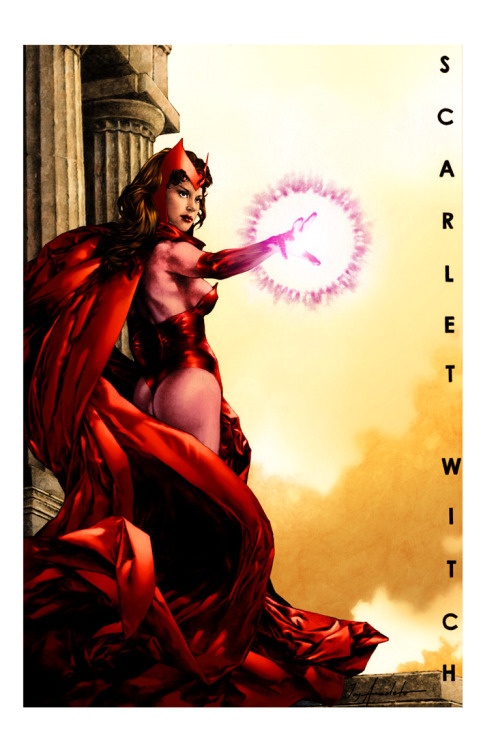 lordtimeblogposts:  Jean Grey; Emma Frost; Psylocke, Scarlet Witch and Dagger; Art by Jae Anacleto color  by Moosebaumann