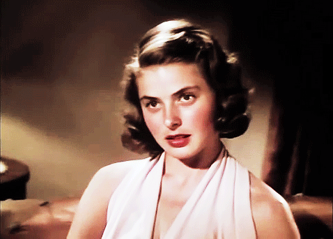 classic-cinema: Ingrid Bergman during screentests for Intermezzo (1939)