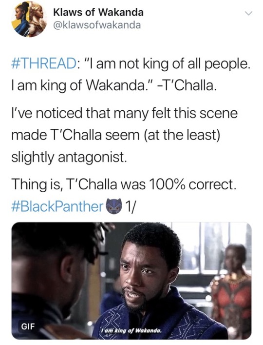 klawsofwakanda:  Heroism Vs. Duty Follow me on Twitter !    it still seems…wrong? 