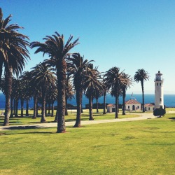The Palos Verdes Lighthouse.