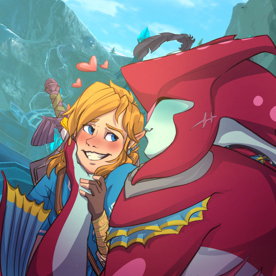 leslietries:  So I heard you guys like blushy Link. Someone else also loves his tiny