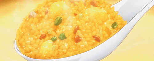 shoku-food:           “Pineapple Fried Curry Rice” by Miyoko Houjou