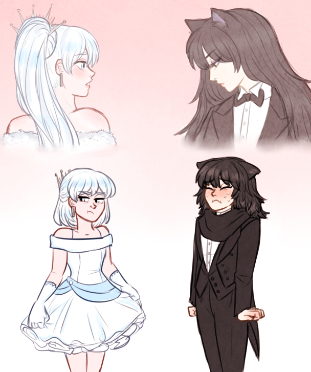 mintagecondition:  dashingicecream:  i always had this kind of AU for monochrome