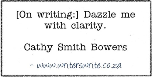 amandaonwriting:Writing Quote – Cathy Smith Bowers