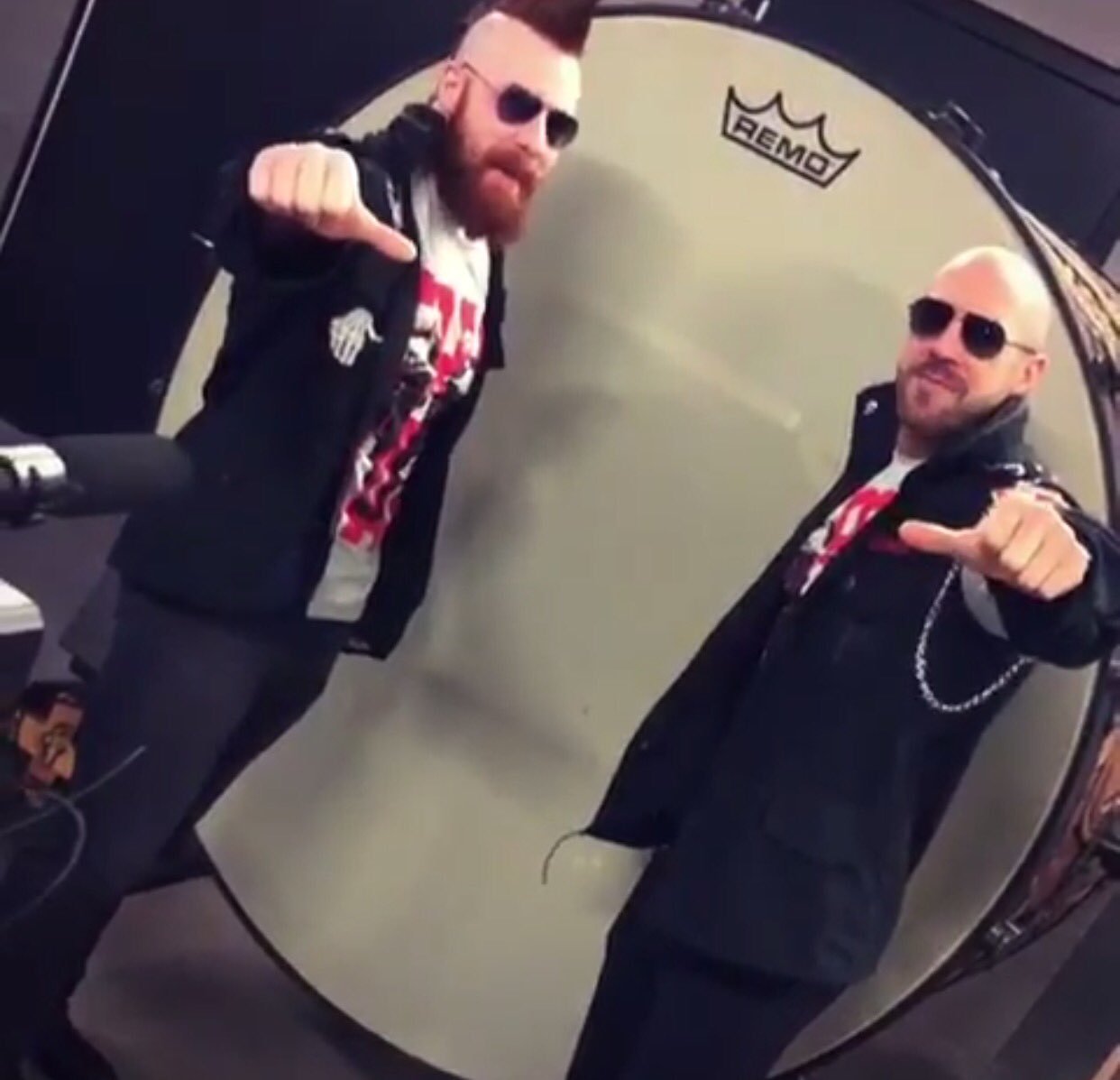 deidrelovessheamus:  Sheamus, Cesaro and Curtis Axel pics from today’s game.  (10-22-2017)