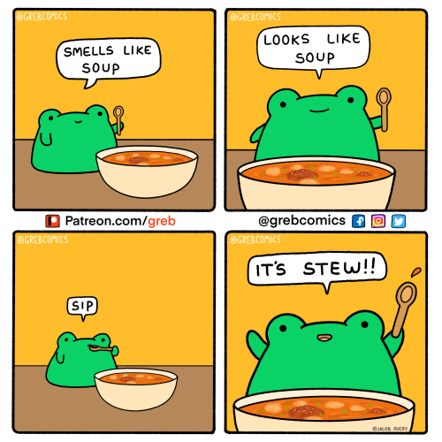 grebcomics: When there’s no soup, stew will do 