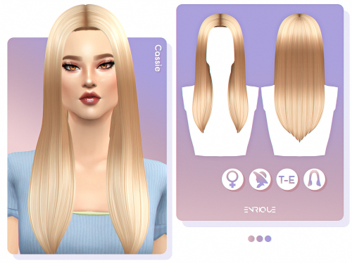 [EnriqueS4] Cassie Hairstyleanother euphoria hair!! inspired by cassie from euphoria! Hope you like 