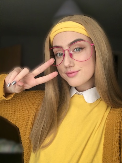 finally cosplayed honey lemon from big hero 6 today!✨✨