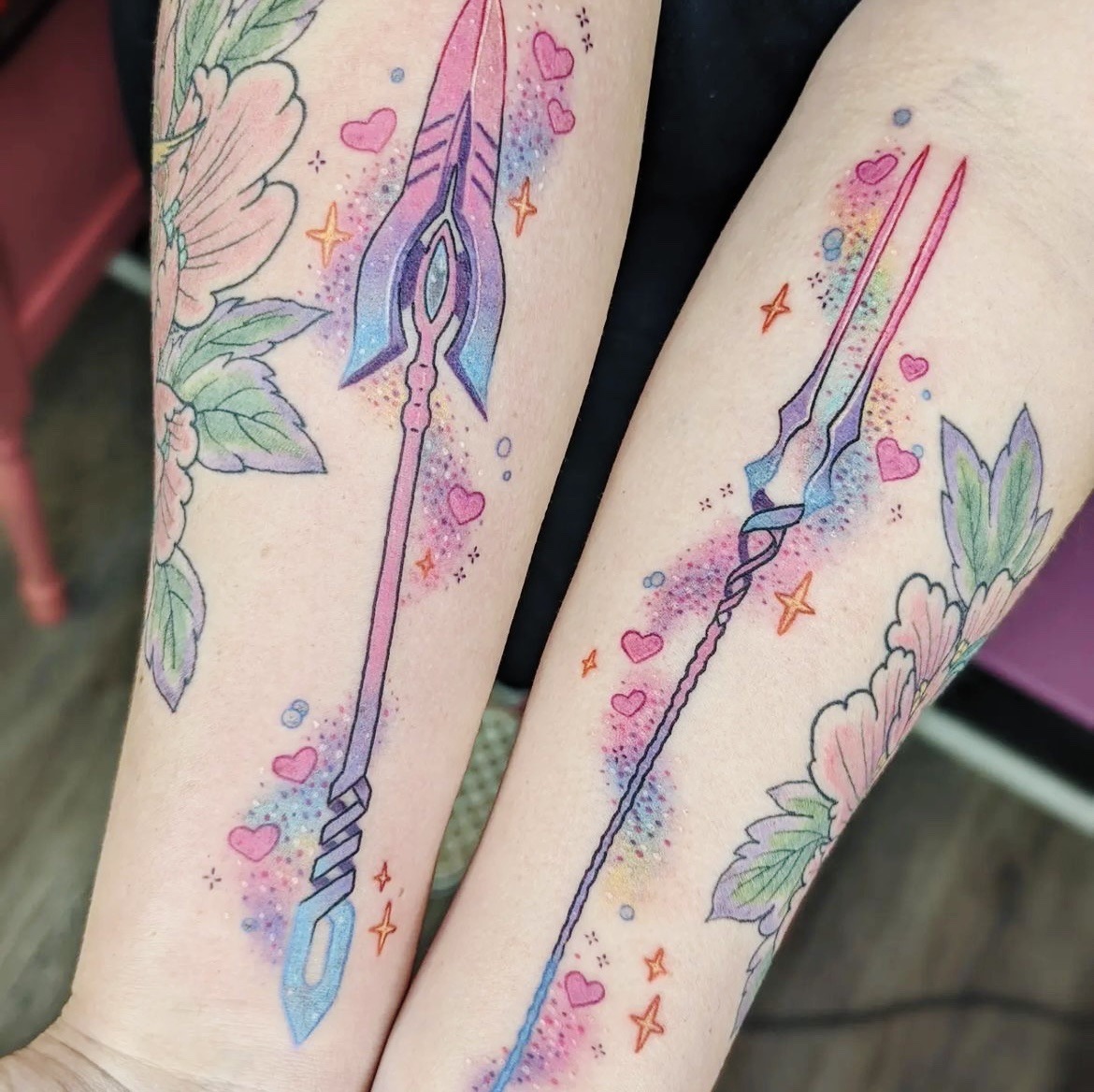 Tandy's spear tattoo by darklydone on DeviantArt