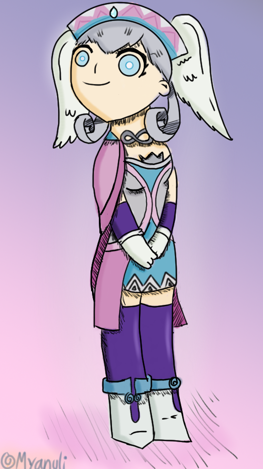 myanuli:  Man, Melia’s design is confusing af. Still had fun making this.