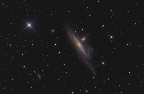 fyeahastropics:Galaxies in the River(via APOD; Image Credit &amp;Copyright: CEDIC Team - Proces