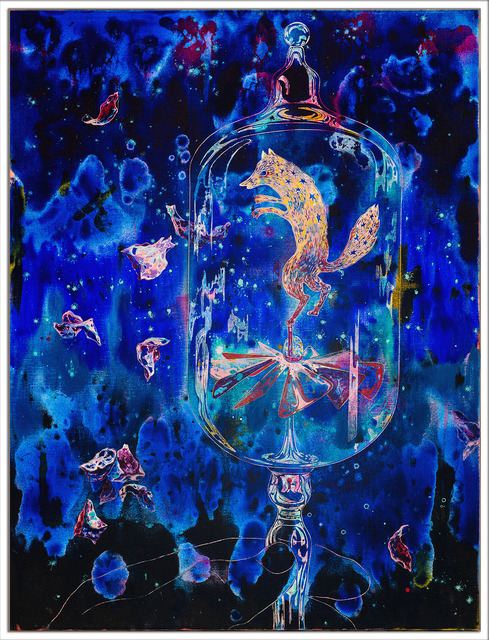 wtxch:Wang Liang-Yin (Taiwanese, b. 1979)Tears of the Fox, 2020Acrylic on canvas