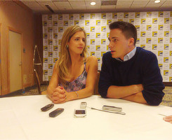 The cast of Arrow at SDCC 2013