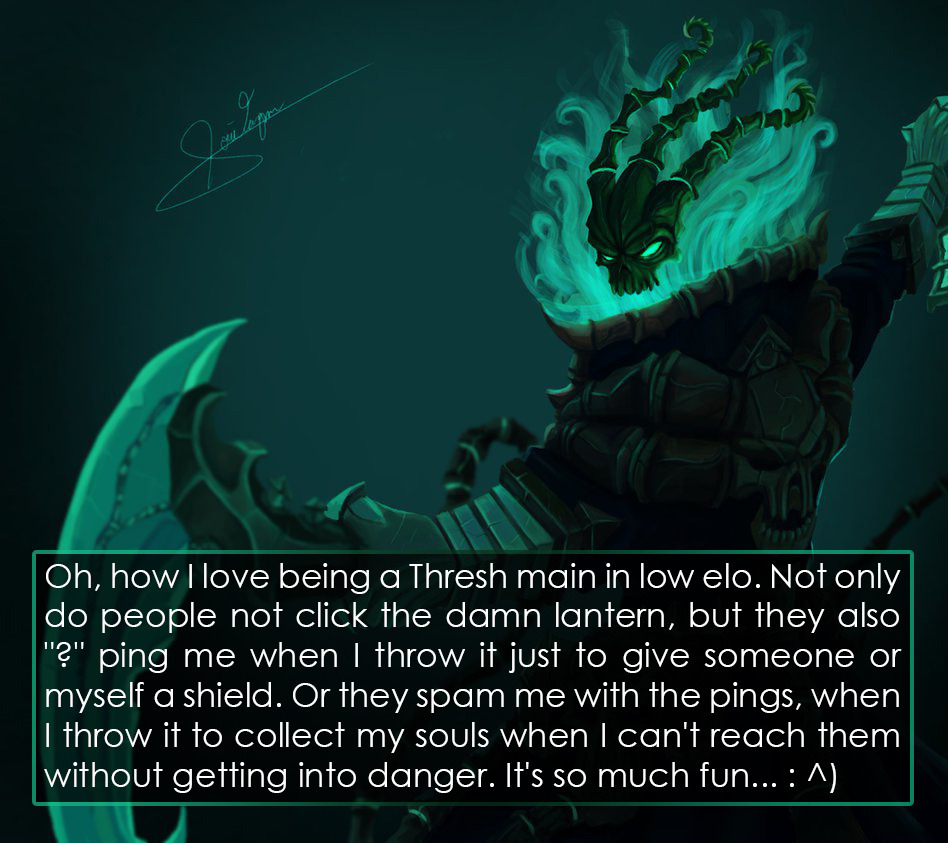 league of legends thresh meme