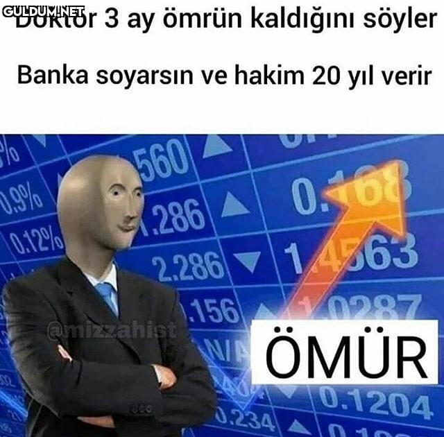 Doktor 3 ay ömrün...