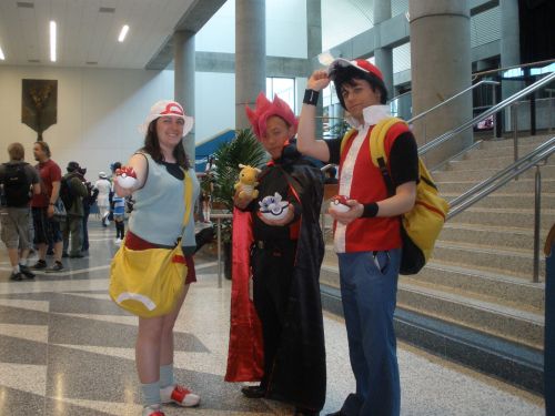 Fanime pics 1/3! :D I&rsquo;m the White, Blue, and Rose. :3 First pic: kawaiidesuyolo Red in sec