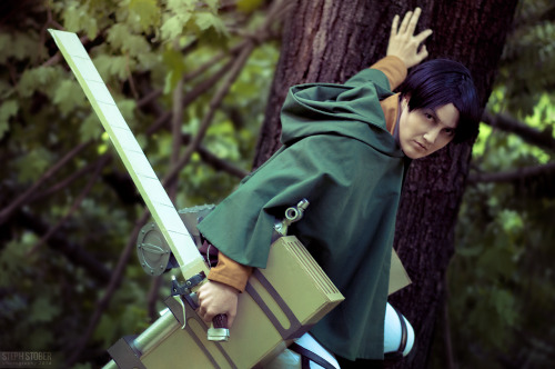 Shingeki no Kyojin“Jerseycon” 2014 Levi | Photographer Find more photos on Tumblr | Face