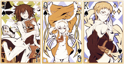 Sex ayanmi:  Pandora Hearts   Cards  pictures