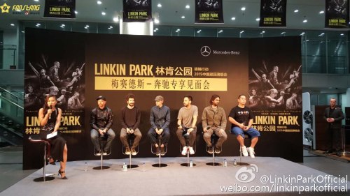 Press conference in Shanghai