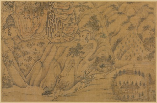 Dwelling in the Longmian (“Sleeping Dragon”) Mountains, Li Gonglin, 1100, Cleveland Muse