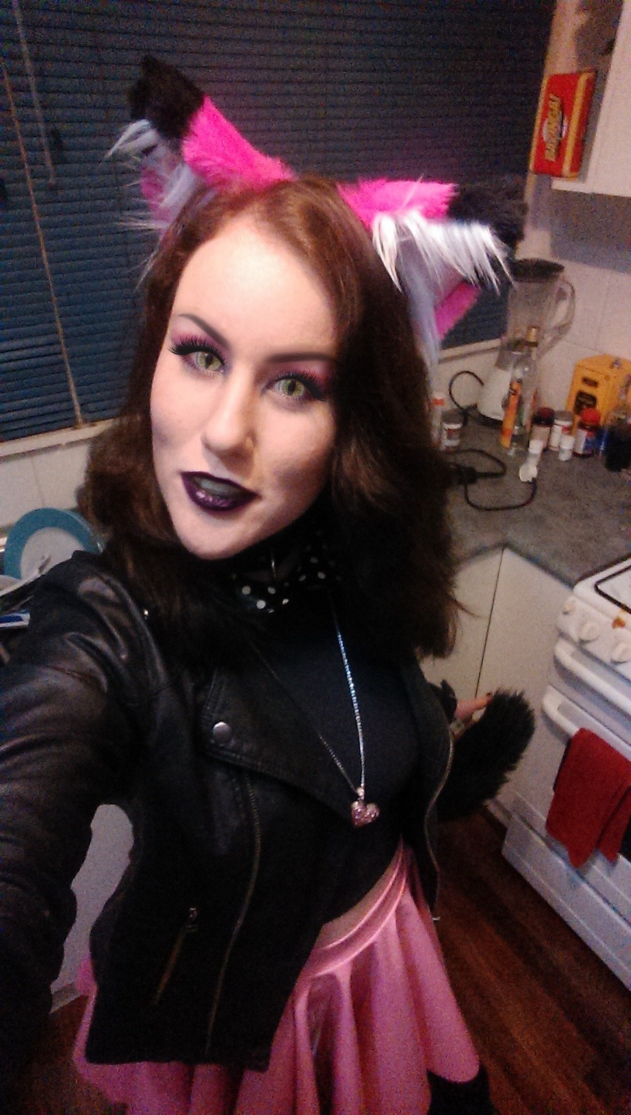 kittensplaypenshop:  coca-collared-kitten:    This was the first time I wore my Kittens