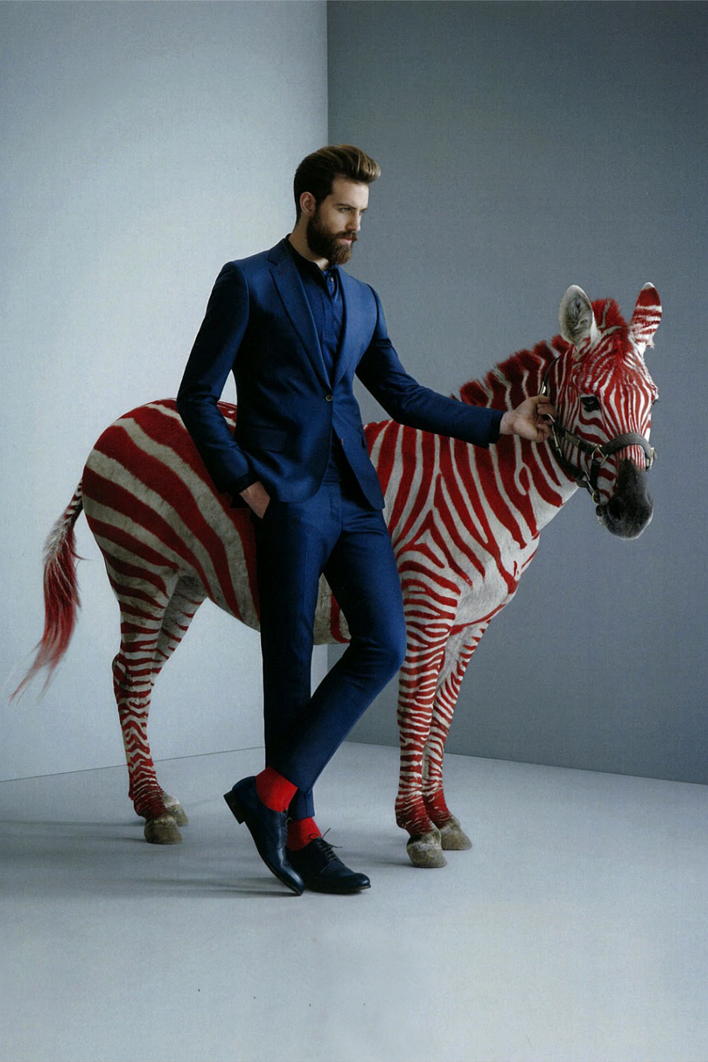 mustmuse:  Ilias Petrakis - “Red Zebra” 