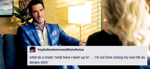 softdeckerstar:lucifer morningstar + ye olde texpost meme: 4/?