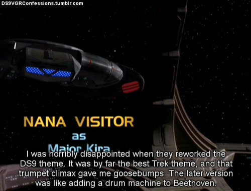 ds9vgrconfessions: Follow | Confess | Archive [I was horribly disappointed when they reworked the DS