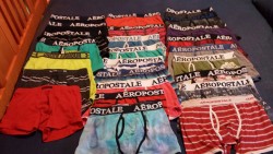 waistbandboy:  oncebrad:  I may have a liking to undies :D  Gotta love when you see a followers underwear collection on his blog! If any of you have these feel free to share them with us!! I’ll definitely post them!  Nice undies by the way!!  I might