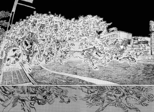 thesaddestbitchinallofspectrum:  Daisuke Igarashi, from ‘Japan as Viewed by 17 Creators’(that last image is a double page spread, make sure to click to view it large!) 