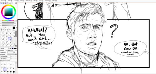 Confused Gavin is the best Gavin ♥Will upload full Chapter II sketched very soon! Stay in check! ^^C