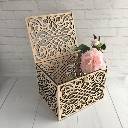 Wedding Card Box //GreenWood23Gifts