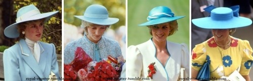 Diana, Princess of Wales - hats (1/5)