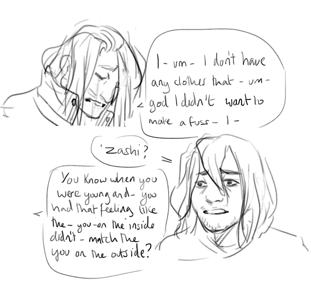 malacandrax: A bunch of doodles for someone having a crappy time on twitter, for