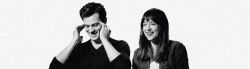 50shades: &ldquo;They came in together and were just roaring with laughter, being silly and trying to out-funny each other because they are both really funny people, and I thought, ‘That’s just perfect’.&quot; - Sam Taylor-Johnson.