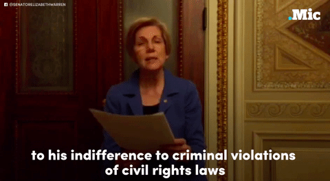the-movemnt:  Elizabeth Warren read Coretta Scott King’s letter on Facebook Live