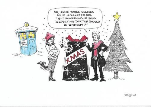 It’s Saturday, It’s Doctor Who, it’s Christmas ! So it’s time for my seasona