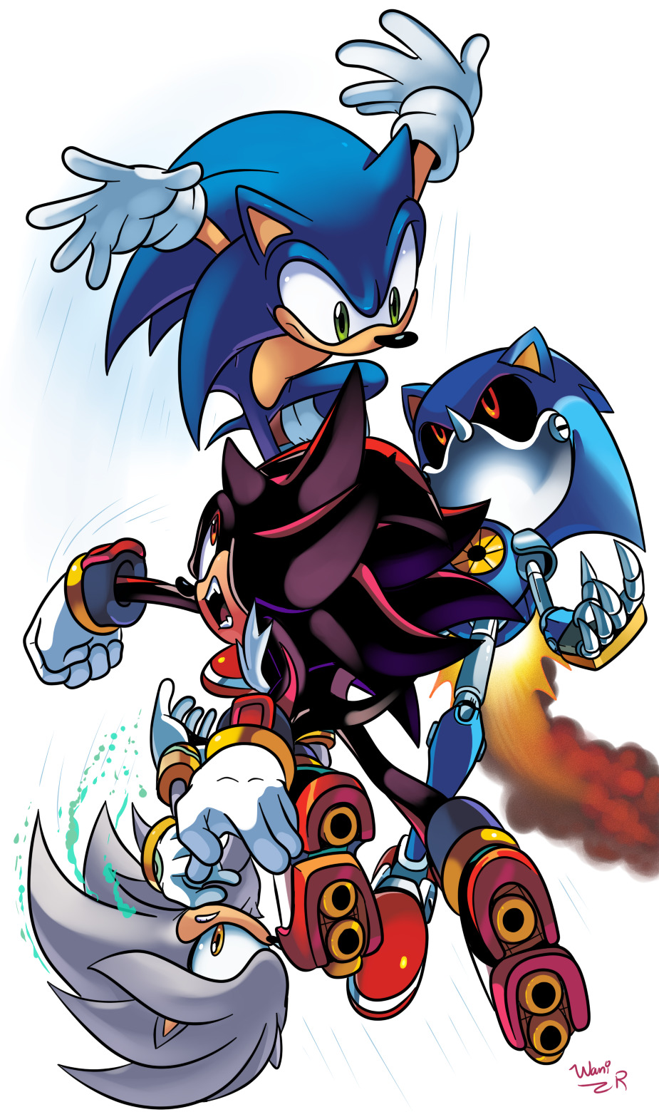 Sonic vs shadow
