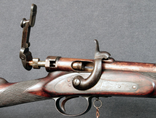 The Calisher and Terry breechloading bolt action carbine,Produced between 1860 and 1870, the Calishe