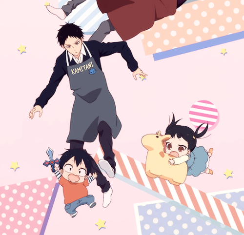 kunikidaz:GAKUEN BABYSITTERS ↳ Morinomiya Daycare squad o((*^▽^*))o