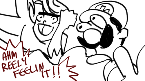 hey-rogby:  shitty smash redraw