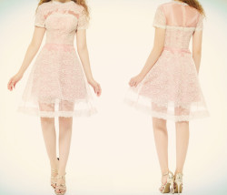 Tbdressfashion:  Sweet Pink Dress Homecoming Sales 