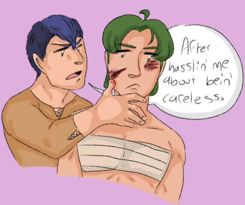 forsyth getting hurt is one of my fave forsython tropes