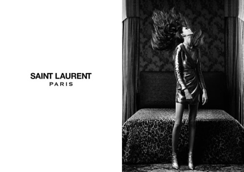 Saint Laurent. Ad campaign SS14Creative Director: Hedi SlimanePhotos: Hedi SlimaneModels:  Nathan We